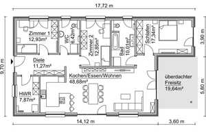 Attraktiver KFW 40 Scanhaus Bungalow mit QNG in Seevetal – Vossn Weg 2a, 21218 Harburg (Kreis) – Vorschaubild 3
