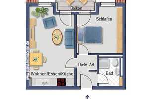 Lichtdurchflutetes 2-Zimmer-Wohnhighlight mit Balkon in Südlage-stilvoll wohnen. Sackgassenendlage. – Albertus-Magnus-Straße 20a, 42719 Solingen – Vorschaubild 16