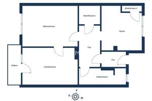 Achtung Kapitalanleger - vermietete 2-Zimmer-Wohnung mit Balkon in begehrter Wohnlage – Die vollständige Adresse der Immobilie erhältst du vom Anbieter., 14059 Charlottenburg, Berlin – Vorschaubild 13
