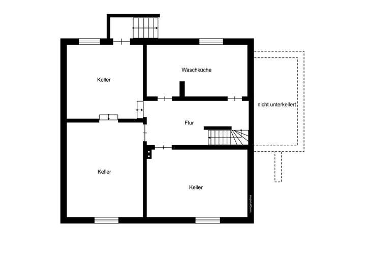Grundriss Keller