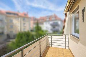 ::: Feine freie Dachgeschoss-Whg. mit Flair, Balkon, Bad mit Tageslicht und in ruhiger Lage ::: – 70186 Gaisburg, Stuttgart – Vorschaubild 6