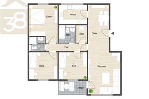 4-Zimmer-Eigentumswohnung als Kapitalanlage in Wolfsburg-Westhagen! Meine Wohnung = Mein Partner! – Die vollständige Adresse der Immobilie erhältst du vom Anbieter., 38444 Westhagen, Wolfsburg – Vorschaubild 21