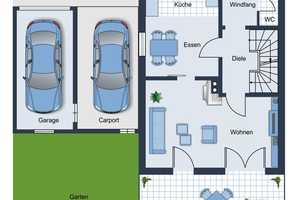 Doppelhaushälfte in ruhiger Lage  mit Garten, Garage und Carport! – Erding (Kreis) – Vorschaubild 44