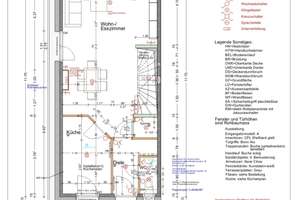 Moderne Doppelhaushälfte (Neubau 2023) mit Studio & 2 Terrassen in Hünfeld – ab sofort zu vermieten – Die vollständige Adresse der Immobilie erhältst du vom Anbieter., 65597 Hünfelden – Vorschaubild 3