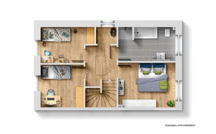 Grundriss Obergeschoss