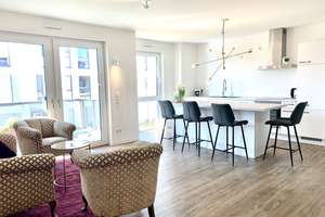 Neuwertige 2-Raum-Wohnung voll möbliert und ausgestattet mit Balkon und Einbauküche – Radeberger Str. 15, 40625 Gerresheim, Düsseldorf – Vorschaubild 13