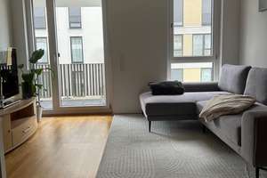 Helle 2-Zimmer Neubauwohnung mit Balkon im 1. OG in Düsseldorf-Lörick – Hildegard-Knef-Straße 51, 40549 Heerdt, Düsseldorf – Vorschaubild 1