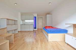 1-Zimmer-Apartement in Milbertshofen, München ‼️Untervermietung nur bis zum 31.03.2027‼️ – Die vollständige Adresse der Immobilie erhältst du vom Anbieter., 80809 Am Riesenfeld, München – Vorschaubild 1