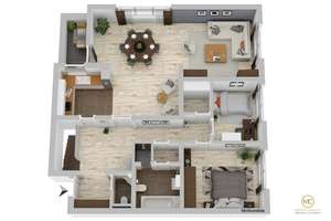 SANIERTE GARTENWOHNUNG - 5,5 RÄUME - IN PARKLAGE SOLLN-LUDWIGSHÖHE - HEIZUNG NEU ! 184 M² W/NFL. – Die vollständige Adresse der Immobilie erhältst du vom Anbieter., 81479 Solln, München – Vorschaubild 11