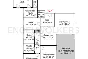 Großzügiger Bungalow in Bestlage von Tungeln! – Die vollständige Adresse der Immobilie erhältst du vom Anbieter., 26203 Wardenburg – Vorschaubild 10