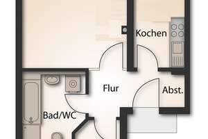 Helle 2 - Zimmer - Erdgeschosswohnung mit Terrasse – Carl-Orff-Straße 1b, 83024 Westerndorf Sankt Peter, Rosenheim – Vorschaubild 14