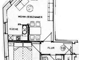 SCHÖNE 2-RAUM-WOHNUNG IN LEIPZIG GOHLIS-SÜD – Die vollständige Adresse der Immobilie erhältst du vom Anbieter., 4155 Gohlis-Süd, Leipzig – Vorschaubild 6