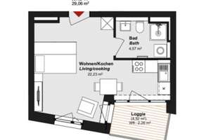 Erstbezug 2026 | 1-Zimmer-Wohnung mit neuer EBK, Balkon und optionaler Möblierung nahe Ostkreuz – Die vollständige Adresse der Immobilie erhältst du vom Anbieter., 10245 Friedrichshain, Berlin – Vorschaubild 9