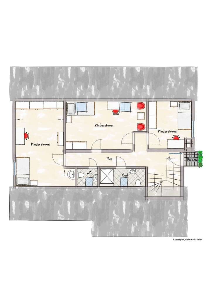 Grundriss Dachgeschoss