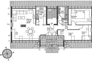 S-Birkach: Schöne 3 Zi. Dachstudio-Wohnung in bester Lage – Die vollständige Adresse der Immobilie erhältst du vom Anbieter., 70599 Birkach-Süd, Stuttgart – Vorschaubild 15