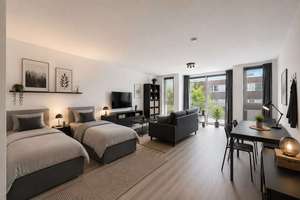 Kapitalanlage in Essen Zentrum: 1 Zimmer Wohnung mit Tiefgaragenstellplatz, flexibel vermietbar – Die vollständige Adresse der Immobilie erhältst du vom Anbieter., 45127 Westviertel, Essen – Vorschaubild 6