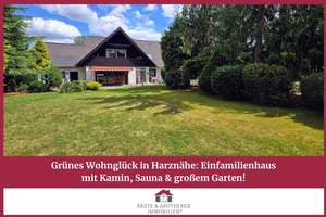 Grünes Wohnglück in Harznähe: Einfamilienhaus mit Kamin, Sauna & großem Garten! – Die vollständige Adresse der Immobilie erhältst du vom Anbieter., 38642 Goslar – Vorschaubild 1