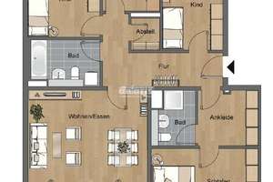 antaris Immobilien GmbH **Traumwohnung im 3. OG – Viel Platz, perfekter Schnitt, zwei Bäder** – Die vollständige Adresse der Immobilie erhältst du vom Anbieter., 99085 Krämpfervorstadt, Erfurt – Vorschaubild 11