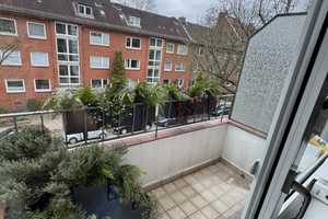 Helles, teilmöbliertes 1-Zi.-Apartment mit Balkon in Barmbek-Süd – Heitmannstraße 46a, 22083 Hamburg – Vorschaubild 7