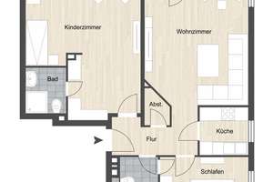 Großzügige 3-Zimmer-Wohnung in Mainz - WG, Teilung in zwei Einheiten oder Eigennutzung möglich – Die vollständige Adresse der Immobilie erhältst du vom Anbieter., 55120 Mombach, Mainz – Vorschaubild 21