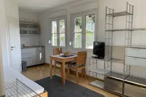 Helle 1-Zimmer-Wohnung möbliert in Stuttgart-Obertürkheim hell  – Stuttgart – Vorschaubild 1