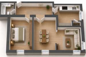 Golzheim - Stilvoll modernisierte 2,5-Zimmer-Wohnung im denkmalgeschützten Haus Rheinpark – 40474 Golzheim, Düsseldorf – Vorschaubild 11