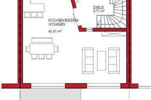 Hochwertiges Reihenmittelhaus in Dornstadt ab 01.08.2026 frei – Alte Landstraße 35, 89160 Dornstadt – Vorschaubild 4
