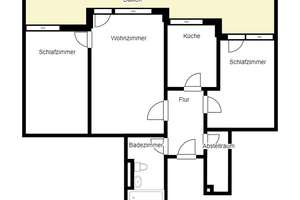Ihre Zukunft - Ihre Wohnung: geräumige 3-Zimmer-Wohnung mit Balkon – Rheinbergerstr. 23, 85057 Nordwest, Ingolstadt – Vorschaubild 9