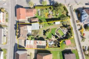 Zentrales Stadthaus mit einzigartigem Grundstück und Gewerbehalle – Die vollständige Adresse der Immobilie erhältst du vom Anbieter., 88356 Ostrach – Vorschaubild 4