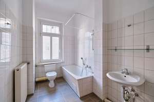 "Kleine, freie Altbauwohnung mit großem Erker, Parkett und Stuck am Steinplatz/ Südvorstadt" – 4275 Südvorstadt, Leipzig – Vorschaubild 15