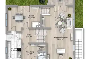 Großzügig, zentral, rustikal: Einmaliges Landhaus auf idyllischem Parkgrundstück – Bad Tölz-Wolfratshausen (Kreis) – Vorschaubild 30