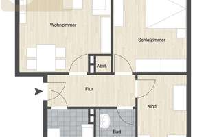 Kernsanierte 3-Zimmer-Wohnung im Hochparterre in Braunschweig! Meine Wohnung = Mein Partner! – Die vollständige Adresse der Immobilie erhältst du vom Anbieter., 38100 Innenstadt, Braunschweig – Vorschaubild 14