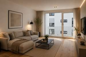  Top Lichtdurchflutete 3-Zimmer-Wohnung mit hochwertige Ausstattung, Einbauküche & TG-Stellplatz