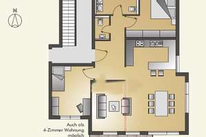 Moderne hochwertige 3 ZW im 1. OG eines KFW-55 Hauses mit EBK, Balkon und TG-Stellplatz mit Wallbox – Die vollständige Adresse der Immobilie erhältst du vom Anbieter., 71229 Leonberg – Vorschaubild 19