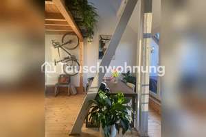 Tauschwohnung: Sonnige Dachgeschosswhg mit Galerie