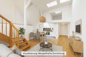 Loftartige Dachgeschosswohnung mit Galerie und viel Licht nahe Schäfersee – Die vollständige Adresse der Immobilie erhältst du vom Anbieter., 13407 Reinickendorf (Ortsteil), Berlin – Vorschaubild 6