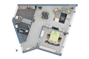Attraktive 2-Zimmer-Wohnung in zentraler Lage von Stuttgart-Wangen – Die vollständige Adresse der Immobilie erhältst du vom Anbieter., 70327 Wangen, Stuttgart – Vorschaubild 11