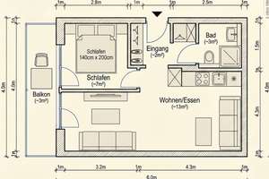 Neubau-Apartment 2027 | KfW-Effizienzhaus & QNG | Kapitalanlage nahe  Josefinum Uniklinik – Die vollständige Adresse der Immobilie erhältst du vom Anbieter., 86154 Oberhausen-Süd, Augsburg – Vorschaubild 5