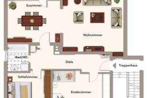 Familienfreundliche 3-Zimmer-Wohnung mit Sonnenterrasse – Die vollständige Adresse der Immobilie erhältst du vom Anbieter., 51147 Grengel, Köln – Vorschaubild 11