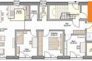 Neubau Erdgeschosswohnung barrierefrei im 3-Parteienhaus in Kiel-Russee mit großzügigem Garten – Die vollständige Adresse der Immobilie erhältst du vom Anbieter., 24111 Russee, Kiel – Vorschaubild 2