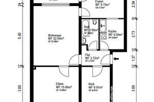 Wohnen im Grünen: Hochparterre-Wohnung mit Balkon, Garage und Gemeinschaftsgarten – Die vollständige Adresse der Immobilie erhältst du vom Anbieter., 44269 Schüren, Dortmund – Vorschaubild 18