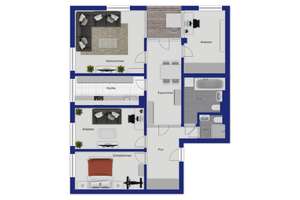 Attraktive 4-Zimmer-Eigentumswohnung mit Balkon & Aufzug – langfristig vermietet – Die vollständige Adresse der Immobilie erhältst du vom Anbieter., 12107 Mariendorf, Berlin – Vorschaubild 11