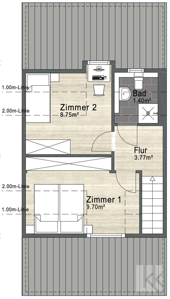 Grundriss Dachgeschoss