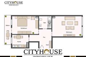 CITYHOUSE: Rheinnähe schöne 2 Zimmer Wohnung im Agnesviertel, vermietet, mit Balkon, Aufzug, Keller – Die vollständige Adresse der Immobilie erhältst du vom Anbieter., 50668 Neustadt/Nord, Köln – Vorschaubild 16