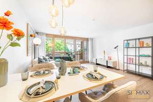 Wohnung Nr. 67: 3-Zimmer-Wohnung im 7. OG mit Westbalkon und traumhaftem Blick bis zur Frauenkirche – Wagenbauerstraße 2, 81677 Parkstadt, München – Vorschaubild 4