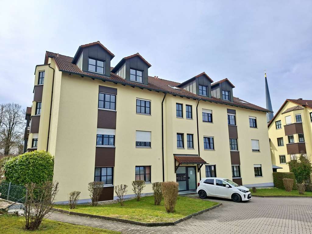 Immobilie in Diedorf - Greifen Sie zu! Schöne 3-ZKB Wohnung mit Balkon und TG-Stellplatz - Bild 1