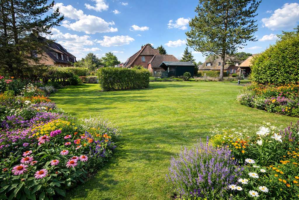 Immobilie in Utersum - Charmantes Ferienhaus-Ensemble  in begehrter und strandnaher Lage von Utersum - Bild 3