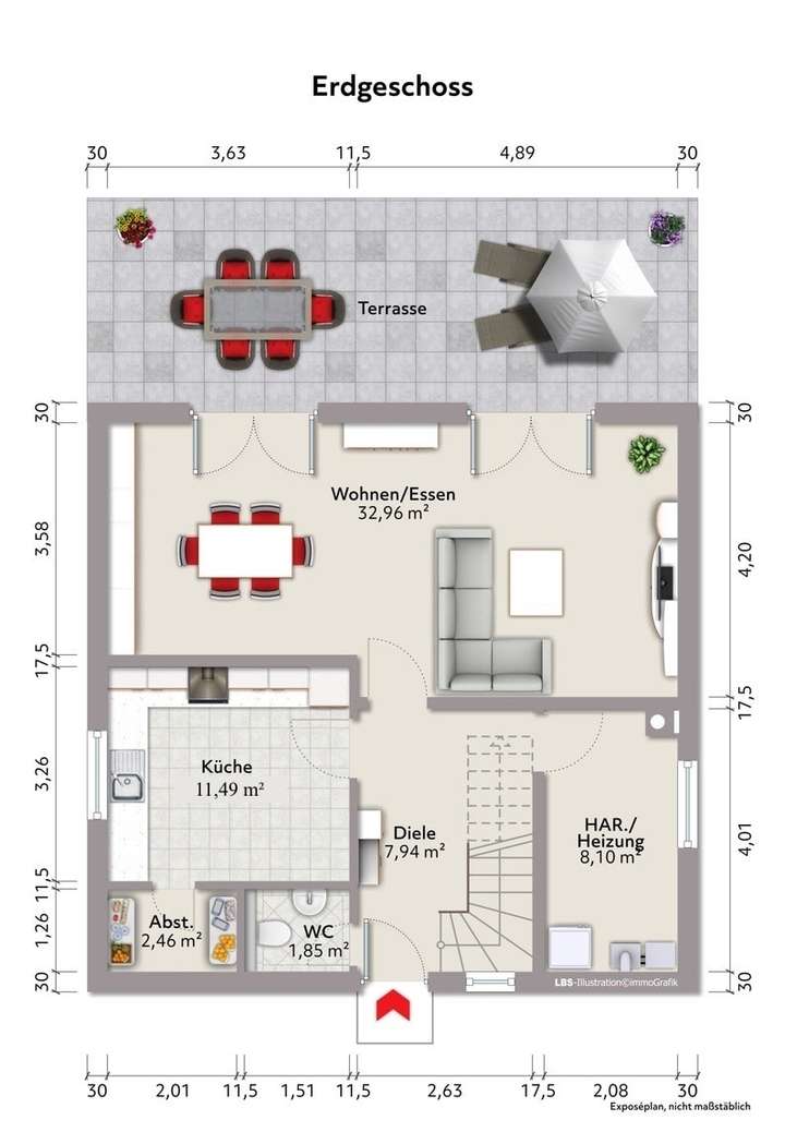 unverbindliche Darstellung Gru