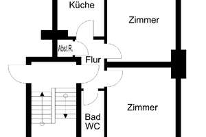 Wochenmarkt zu Fuß erreichbar