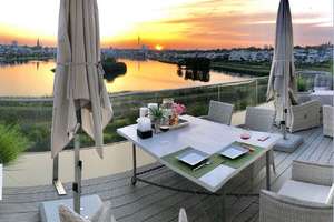 Phönixsee, erste Seereihe: 3-Zimmer-Penthouse mit Süd-West-Balkon